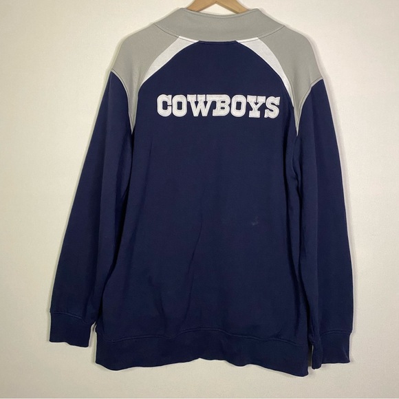 Dallas Cowboys XXL 1/4 zip pullover NFL - Picture 3 of 9